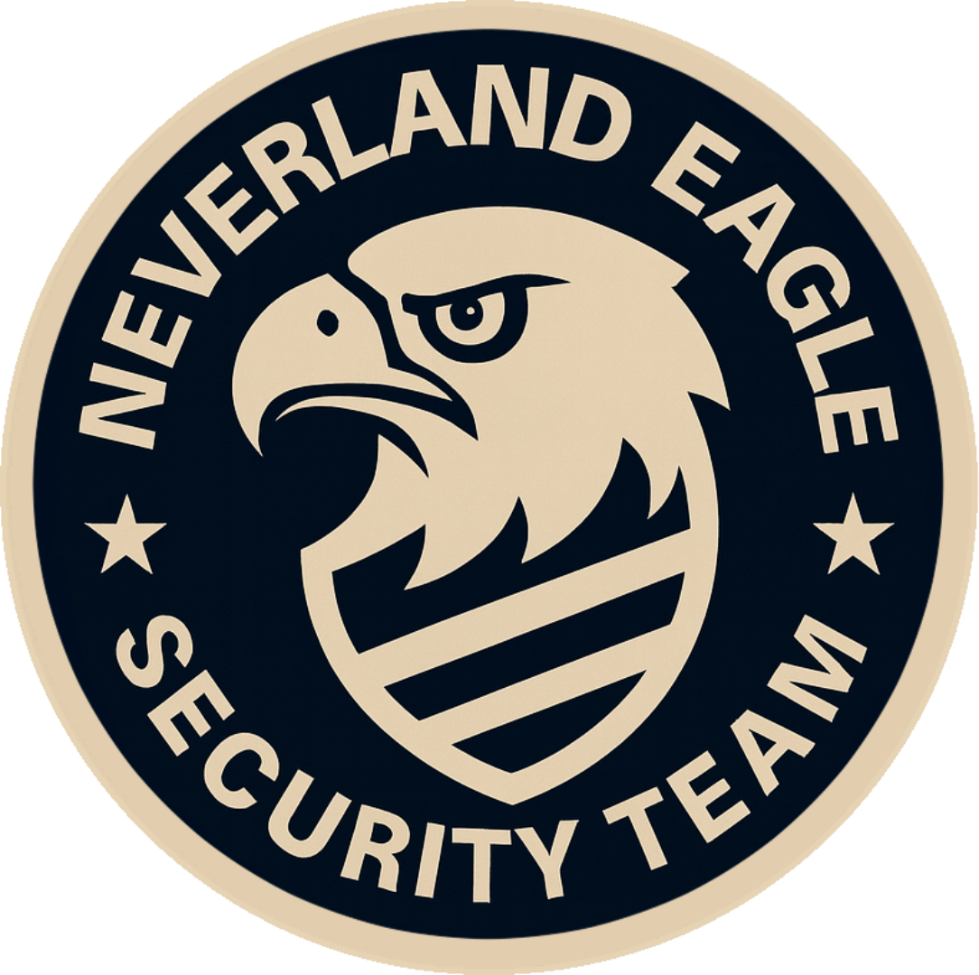 Neverland Eagle Security Team Logo